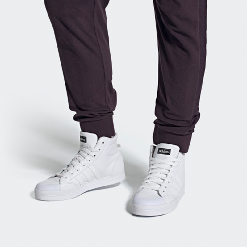 Мужские кеды adidas Bravada Mid (белый) — фото 7