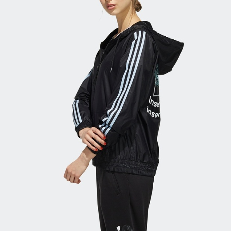 Женская куртка adidas neo (черная) — фото 4