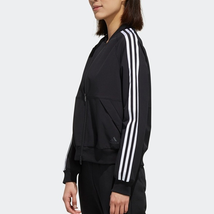 Женская куртка adidas (черная) — фото 3