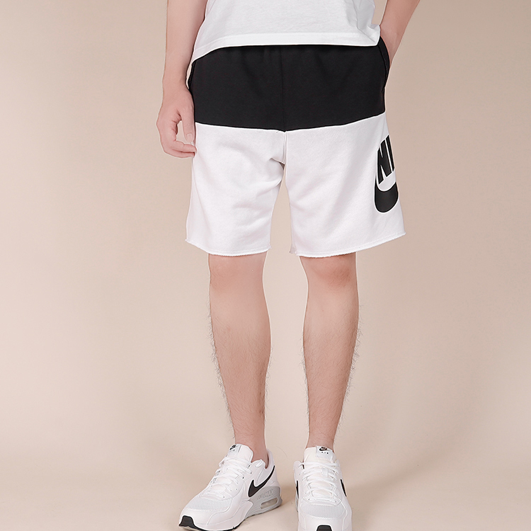 Мужские шорты Nike (черно-белые) — фото 3
