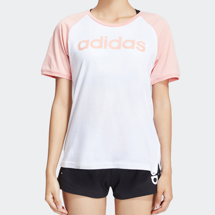 Женская футболка adidas (разноцветная) — фото 5