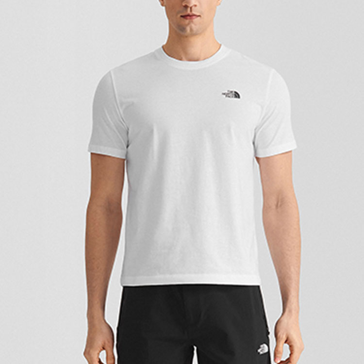 THE NORTH FACE Summer Outdoor Exploration Quick Dry T Shirts Men’s White
