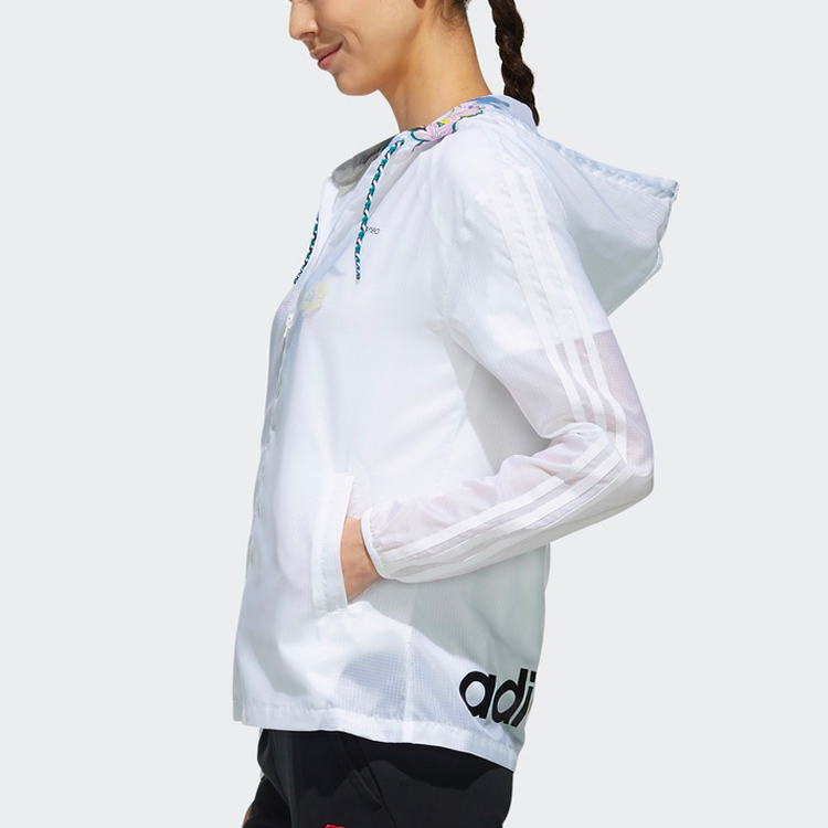 Женская куртка adidas neo (белая) — фото 5