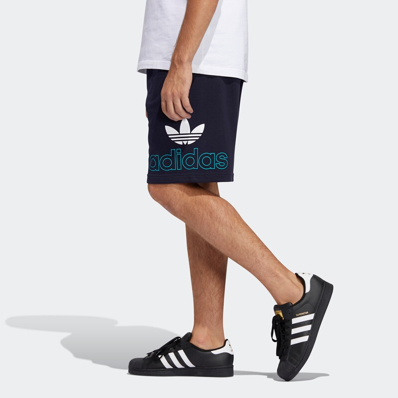 Мужские шорты adidas originals Pre Game Short (черные) — фото 3