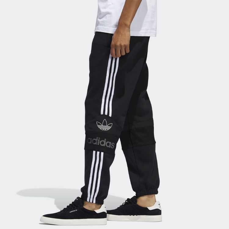Мужские штаны adidas originals Ts Trf Sp (черные) — фото 6