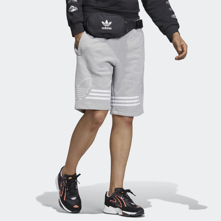 Мужские штаны adidas originals (серые) — фото 4