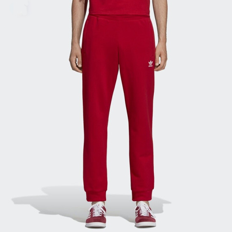 Мужские штаны adidas originals (красные) — фото 3