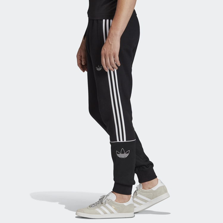 Мужские штаны adidas originals OUTLINE SP (черные) — фото 4