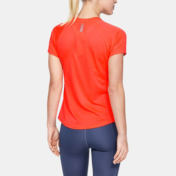 Женская футболка Under Armour Under Armour EXD T (пламенно-красный) — фото 4