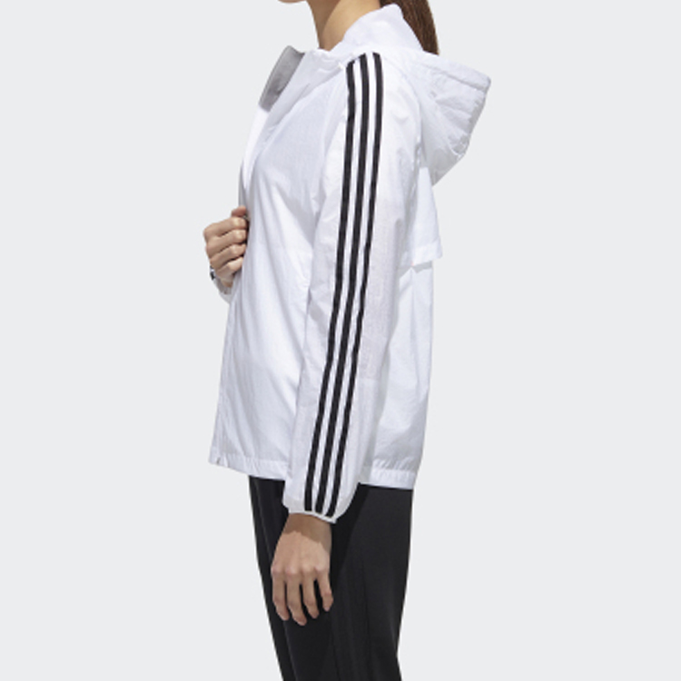 Женская куртка adidas MH FEM WB (белая) — фото 5