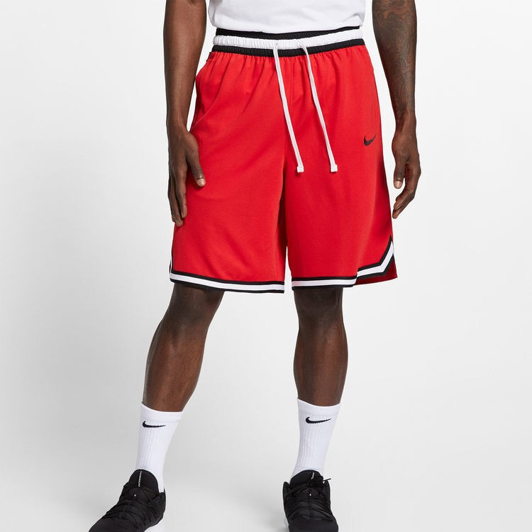 Nike Basketball Shorts Men’s Red Moderate Straight Fit Pants