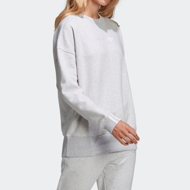 Женское худи adidas originals (серое) — фото 4