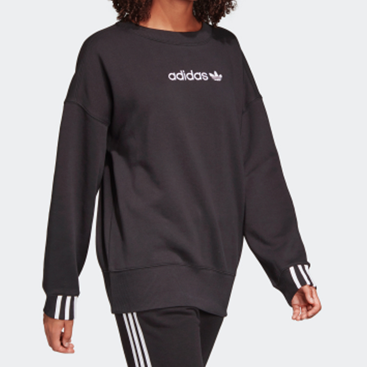 Женская худи adidas Originals (черный) — фото 3
