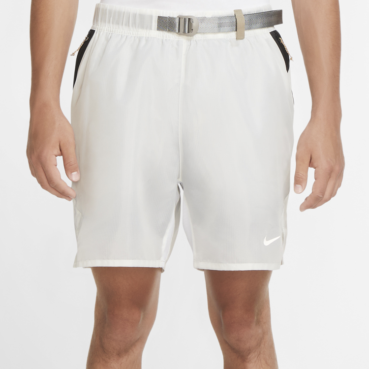 Мужские shorts Nike ISPA (белые) — фото 6