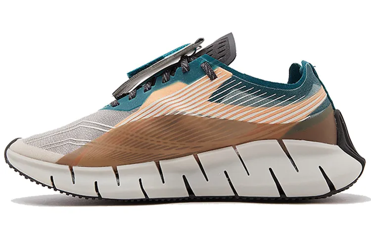 Reebok Zig 3D Storm Sports Shoes Grey/Green/Orange