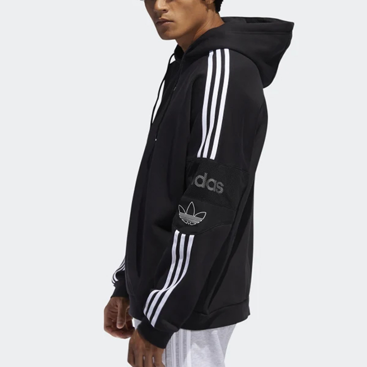Мужское худи adidas originals (черное) — фото 5