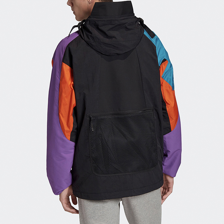 Мужская куртка adidas originals (черная) — фото 3