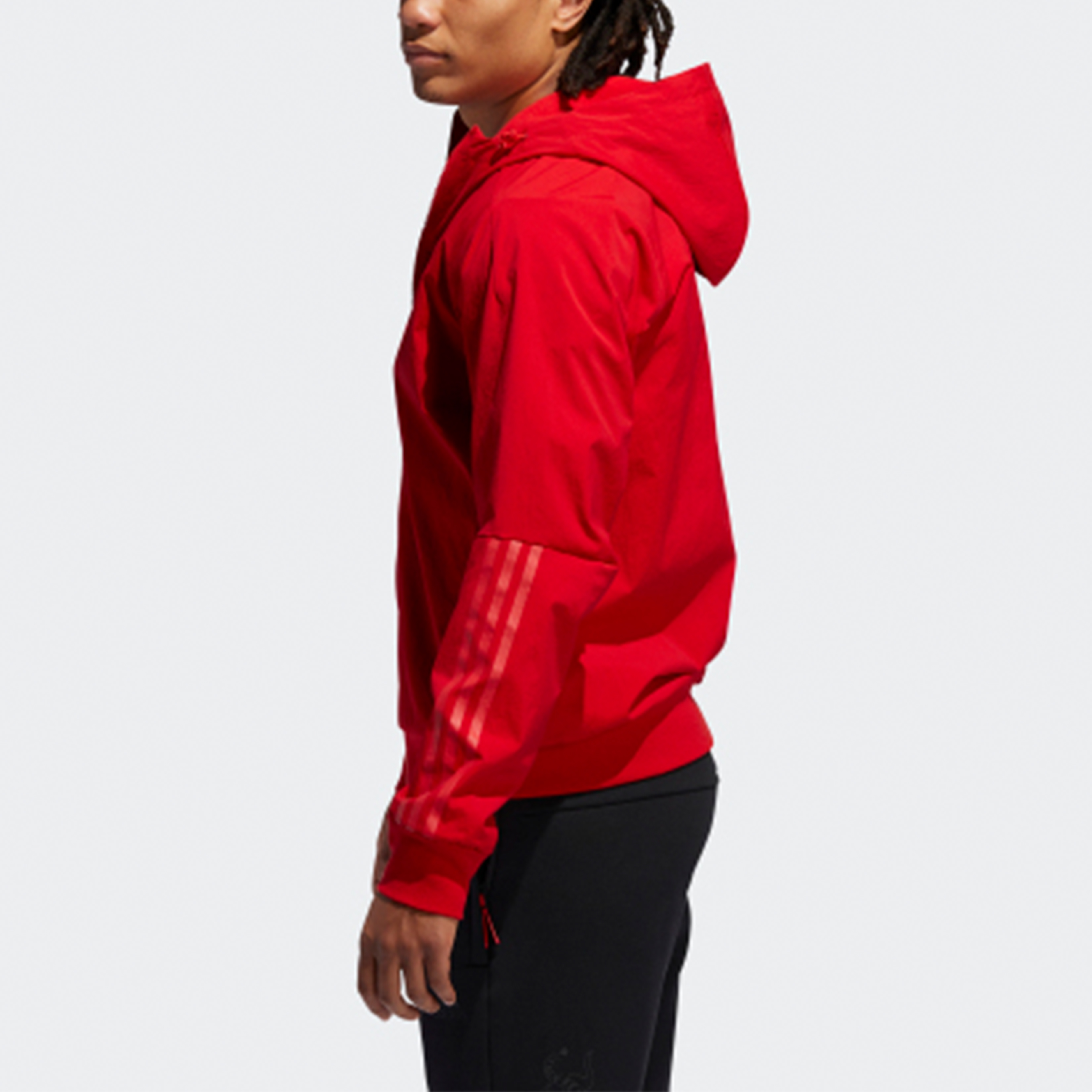Мужская куртка adidas CNY TT (алая) — фото 4