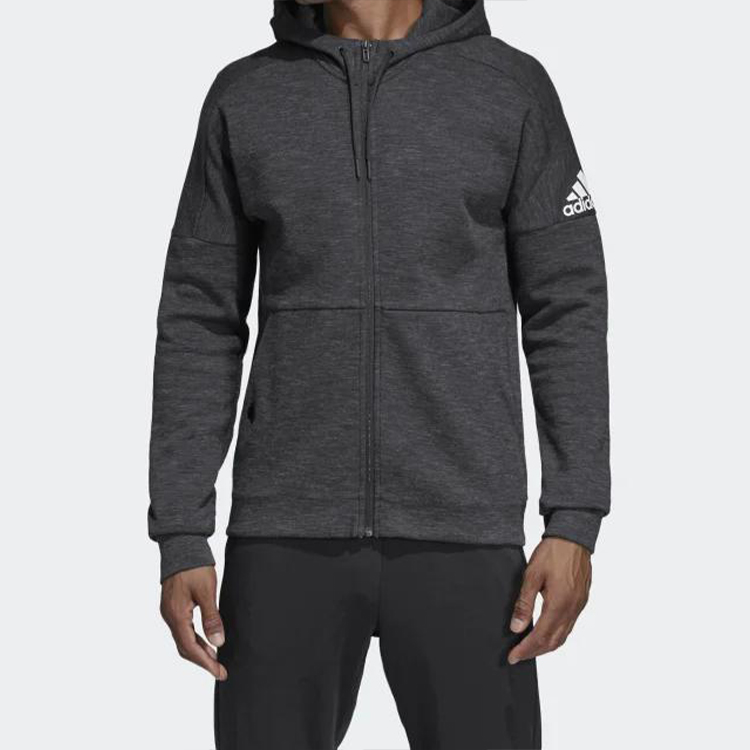 Мужская куртка adidas (темно-серая) — фото 3