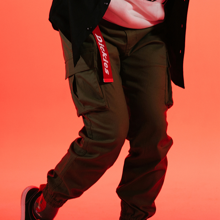 Штаны Dickies (армейский зеленый) — фото 3