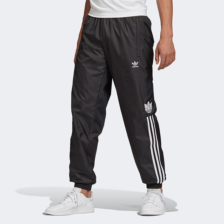 Мужские штаны adidas originals 3D Tf 3 Strp Tp (черные) — фото 3