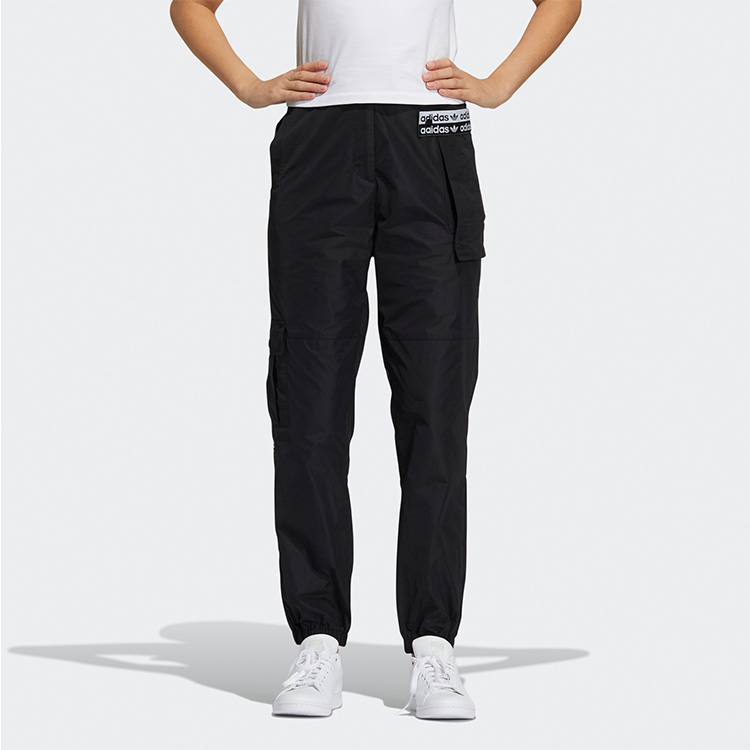 Женские штаны adidas originals (черные) — фото 2