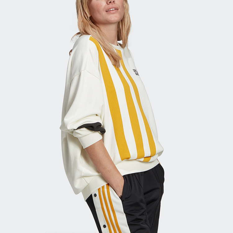 Женское худи adidas originals x Girls Are Awesome (молочно-белое) — фото 4