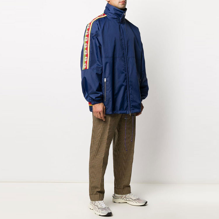 Мужская куртка Gucci (синий) — фото 3