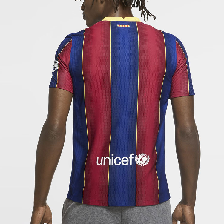 Мужская футболка Nike FC Barcelona (красно-синяя) — фото 3
