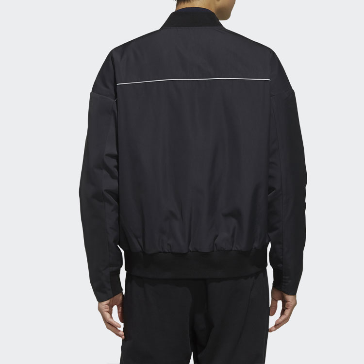 Мужские куртка adidas U2 Jkt Bomb (черная) — фото 4