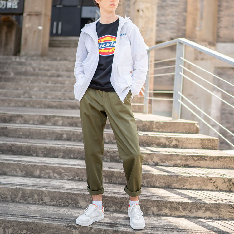 Мужская куртка Dickies к (белая) — фото 4