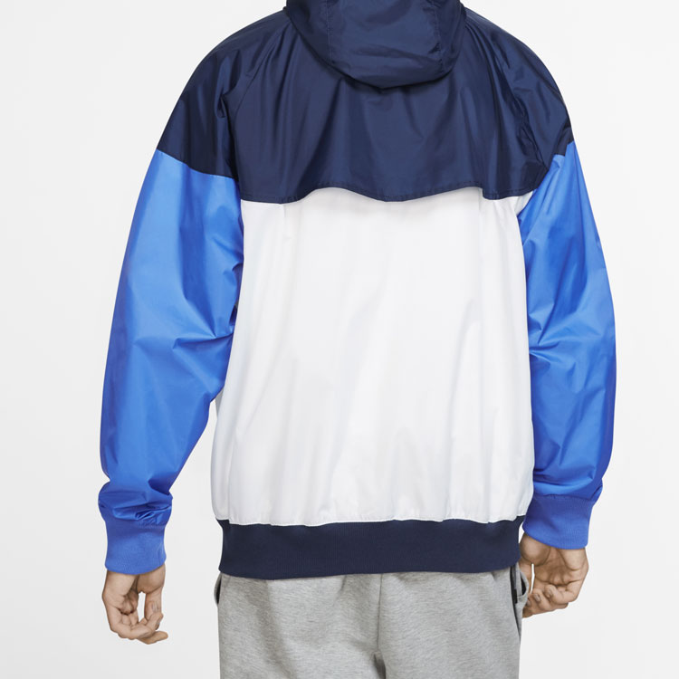 Мужская куртка Nike (голубая) — фото 4