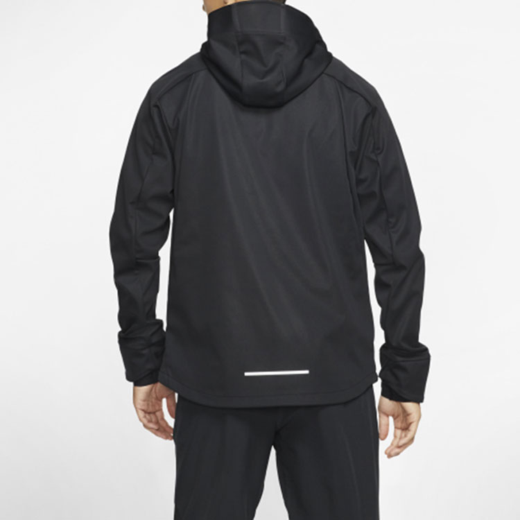 Мужская куртка Nike Shield (черная) — фото 5