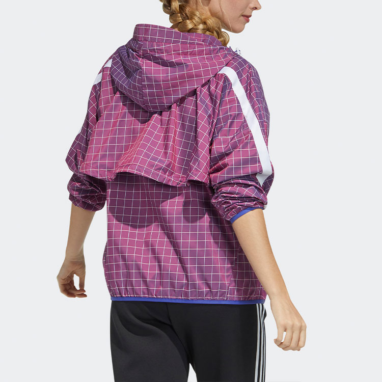 Женская куртка adidas (красная) — фото 3