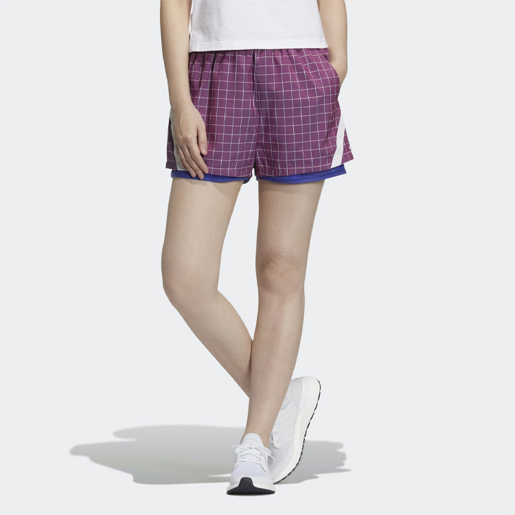 Женские шорты adidas W Spo Shorts (светло-красные) — фото 2