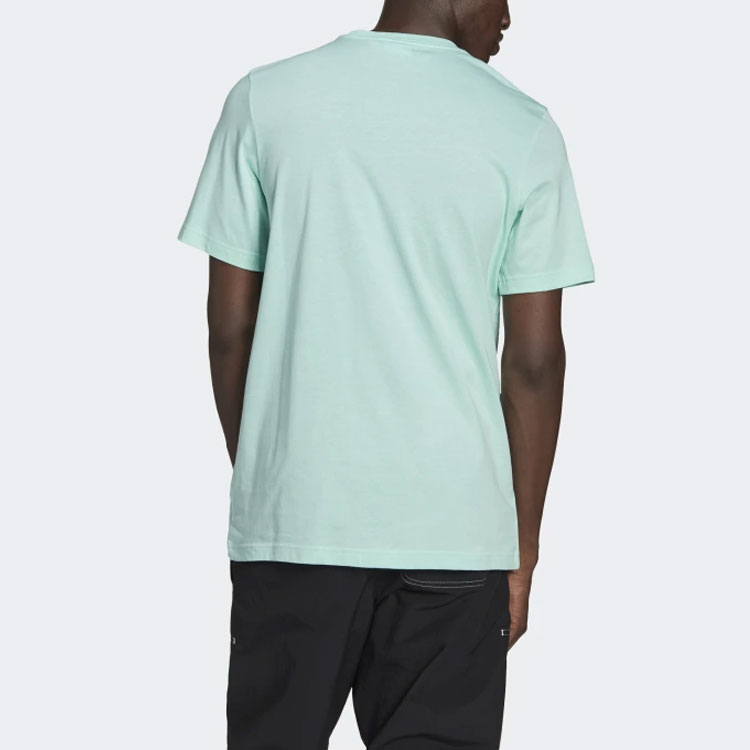 Мужская футболка adidas originals T (зеленая) — фото 4
