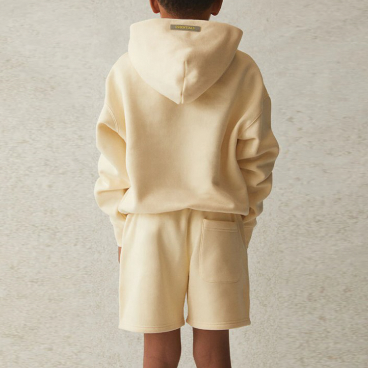 худи Fear of God Essentials SS21 (бежевые) — фото 4