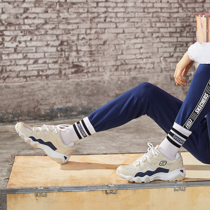 Мужские кроссовки Skechers D'Lites 2.0 (натуральный) — 自然色 — фото 6