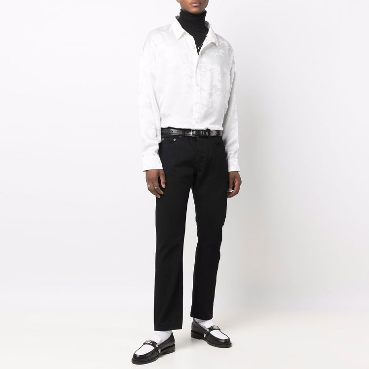 Джинсы SAINT LAURENT (черные) — фото 5