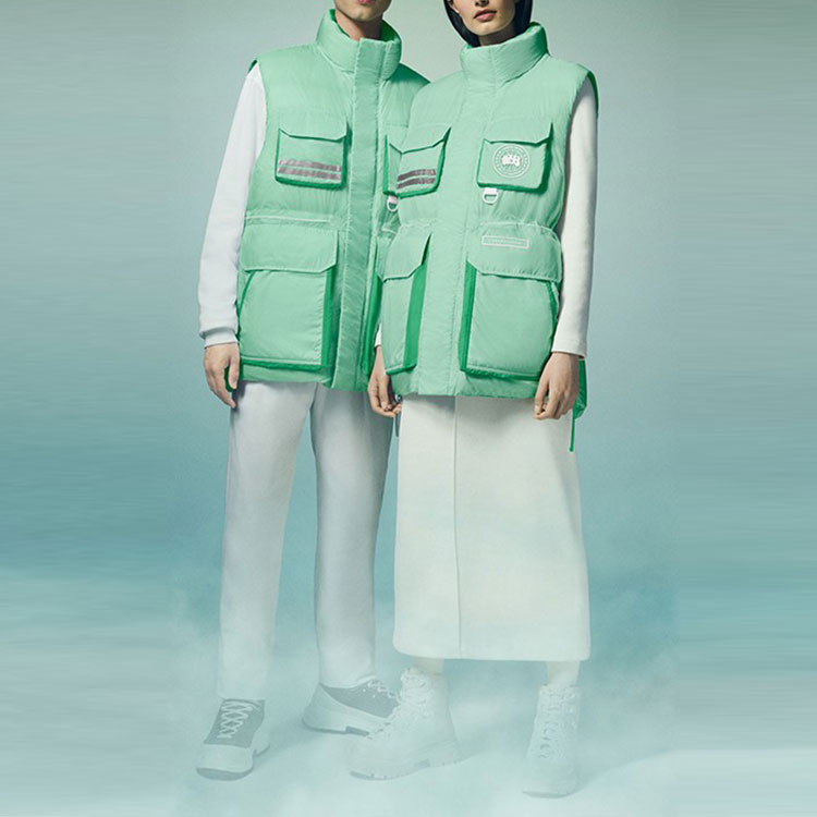 Куртка Canada Goose X-ray Logo (зеленый) — Тушеное вегетарианское блюдо зеленого цвета — фото 6