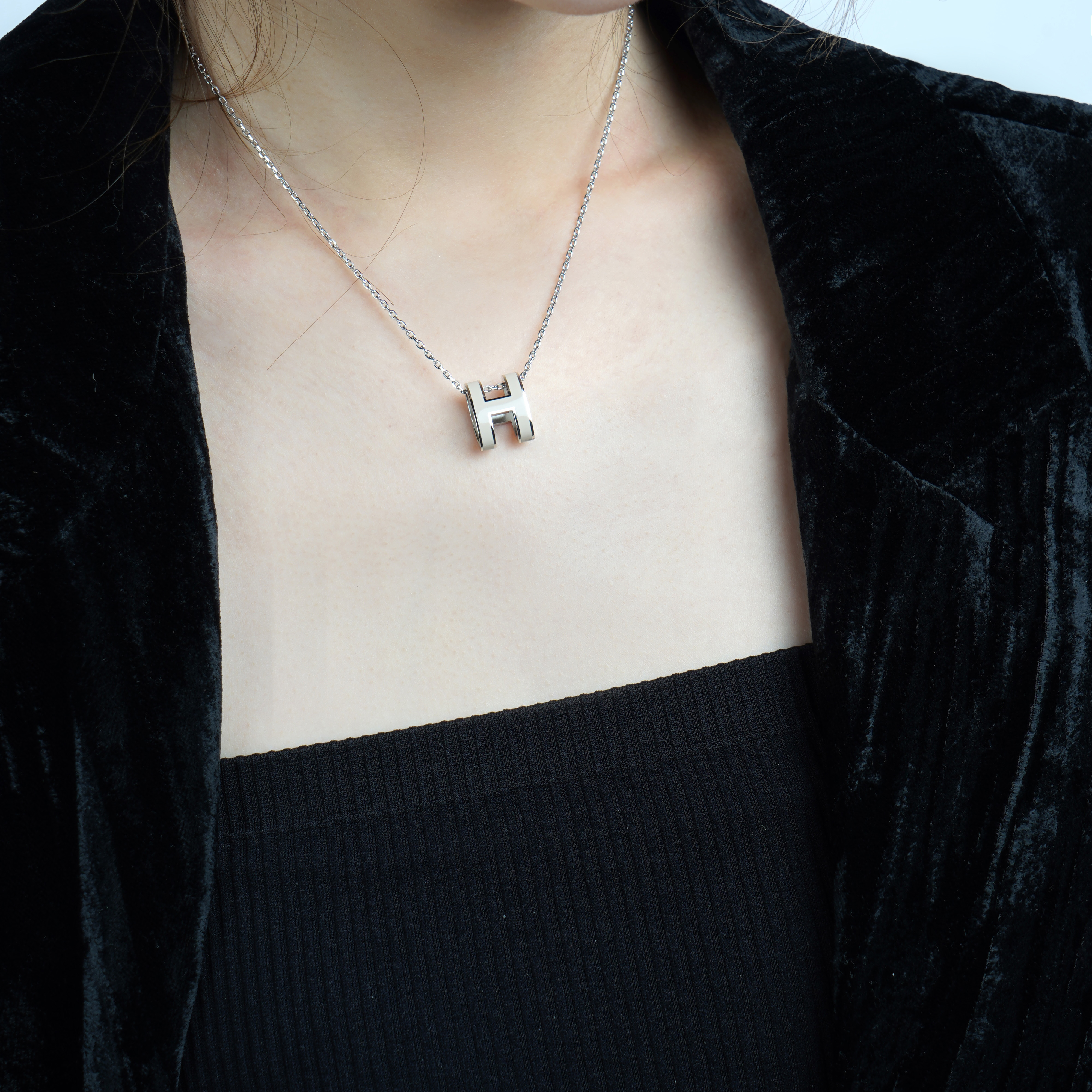 Женская сумка Hermes (серебряно-коричневая) — фото 3