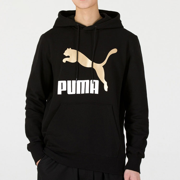 Puma Classics Metallic Logo Hoodie TR Logo