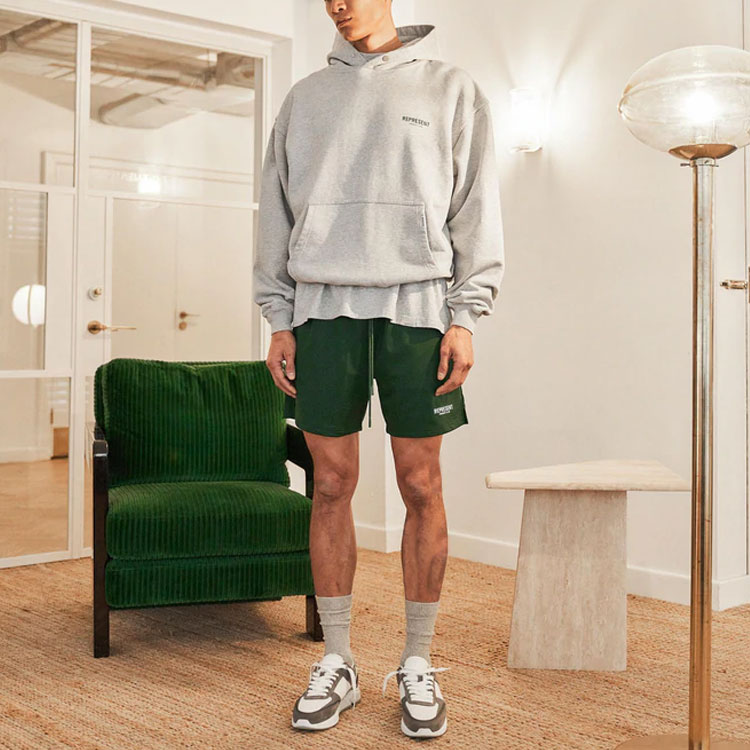 REPRESENT Sports Shorts Men’s Green Moderate