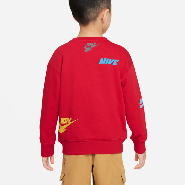Мужская худи Nike (красный) — фото 3