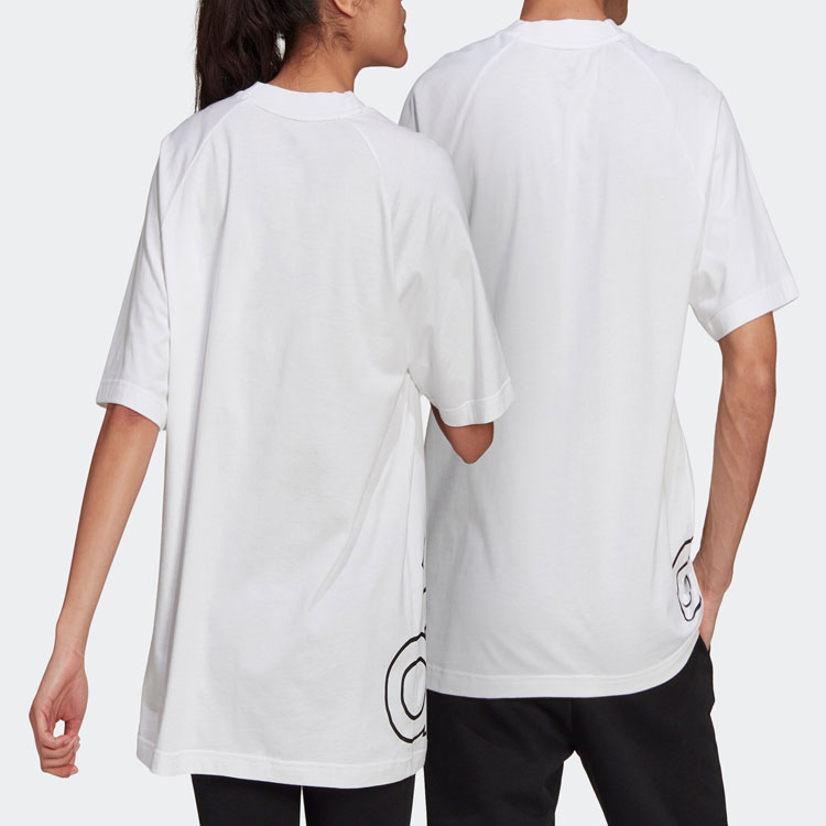 Мужская футболка adidas U Big Logo T (белый) — фото 5