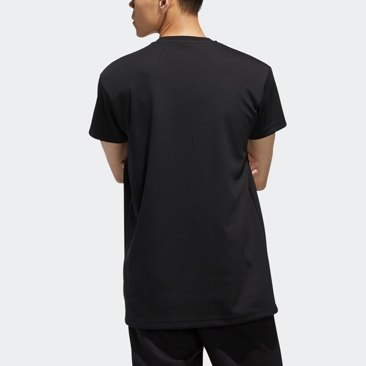 Мужская футболка adidas neo x Crossover T (черная) — фото 4