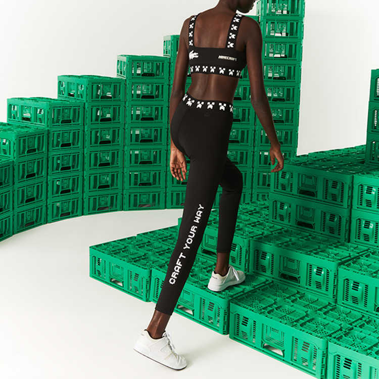 Женские штаны LACOSTE Sweatpants (черные) — фото 4