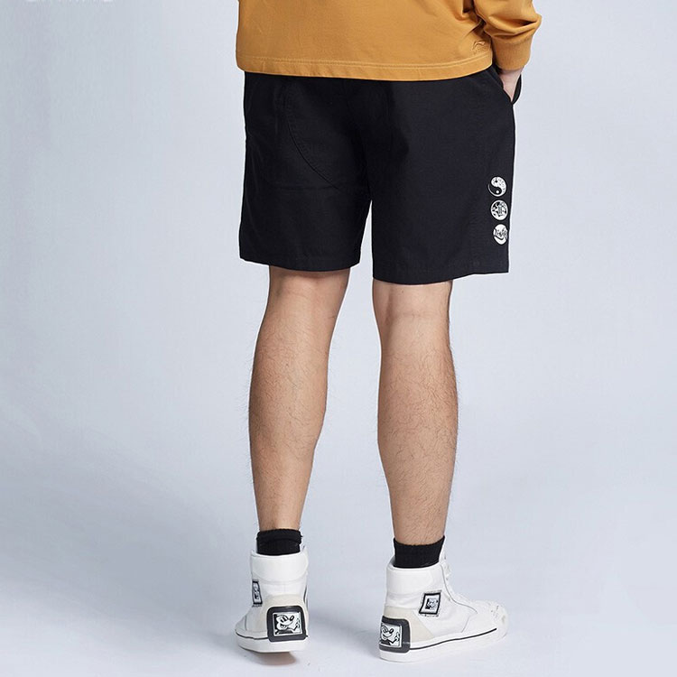 Li Ning Skateboard Sports Shorts Men’s Black