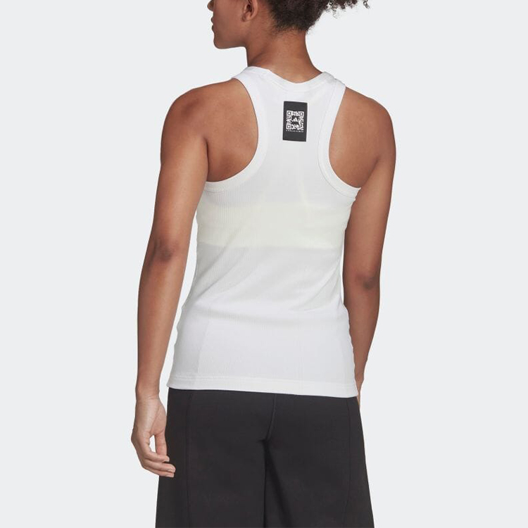 Adidas Sleeveless Sports Shirts Women’s White Racerback