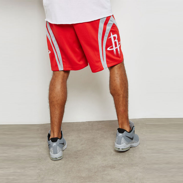 Nike Basketball Shorts Men’s Red Moderate Straight Fit Pants